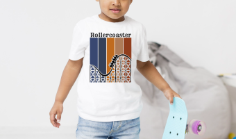 Rollercoaster apparel and gifts for summer